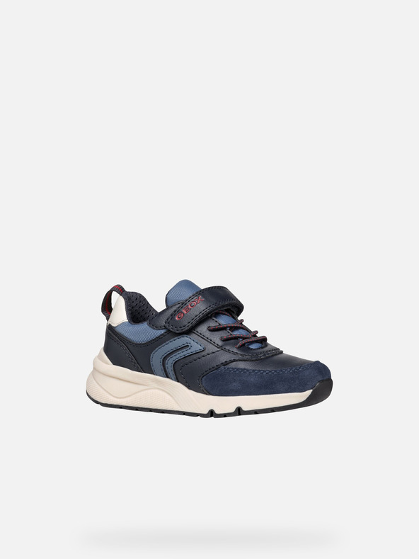 Geox Tmavomodré tenisky Geox Rooner Boy
