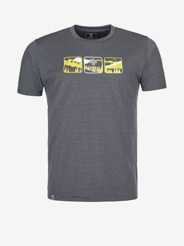 Kilpi Pánske outdoorové tričko Kilpi GIACINTO-M Dark Grey