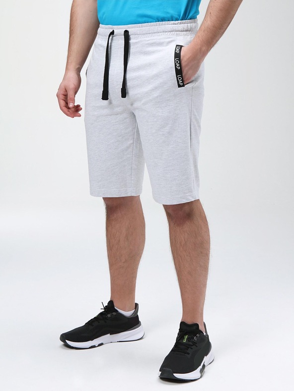 Loap Šedé pánske šortky LOAP Ewul