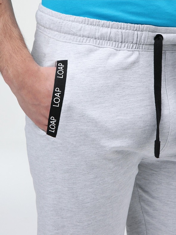 Loap Šedé pánske šortky LOAP Ewul