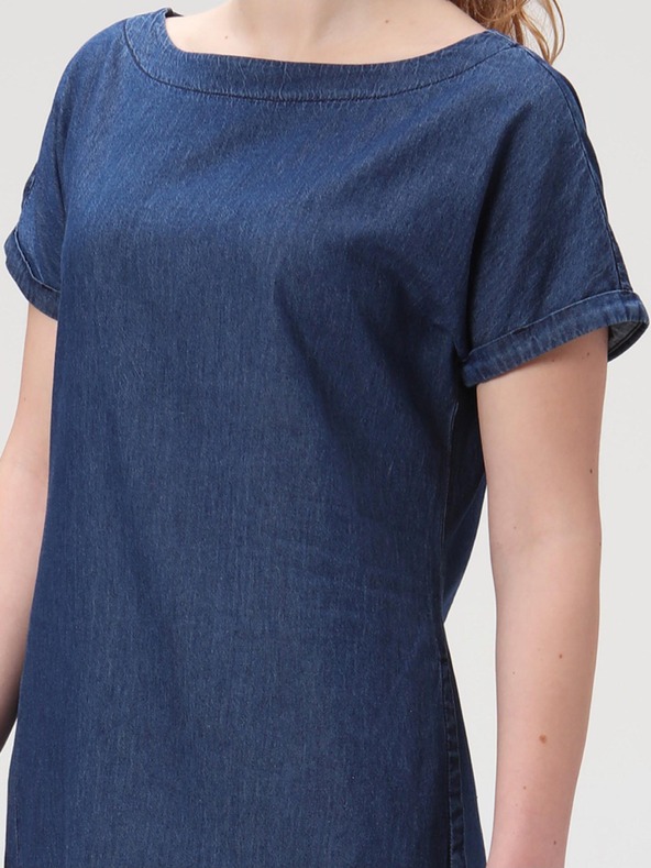 Loap Tmavomodré dámske šaty LOAP Diviniss