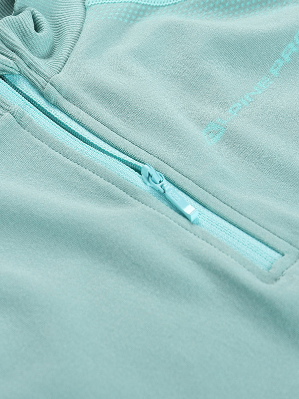 ALPINE PRO Zelené dámske funkčné prádlo - tričko Alpine Pro Seama