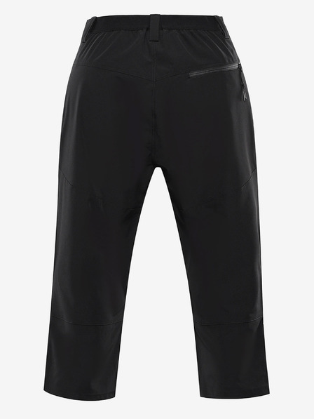 ALPINE PRO Pánske softshellové capri ALPINE PRO WEDER black