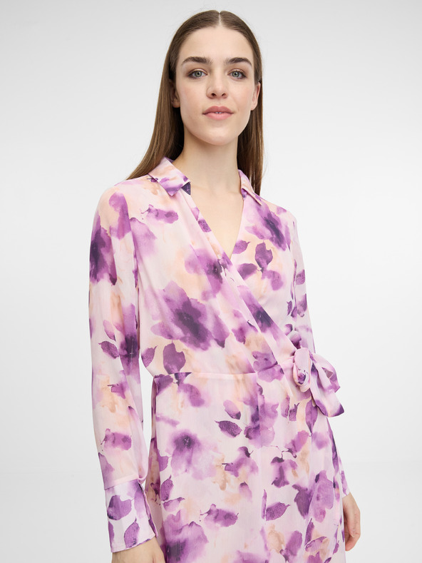 Orsay Ružové dámske šaty ku kolenám ORSAY