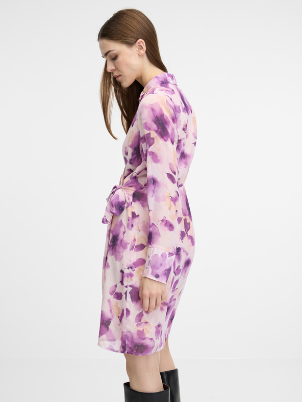 Orsay Ružové dámske šaty ku kolenám ORSAY