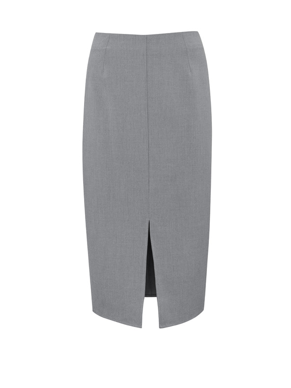 Orsay Šedá dámska púzdrová midi sukňa ORSAY
