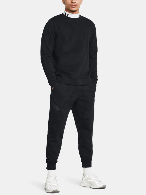 Under Armour UA Unstoppable Flc Grid Crew Mikina