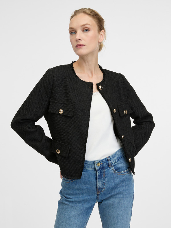 Orsay Čierne dámske sako ORSAY