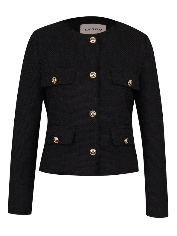 Orsay Čierne dámske sako ORSAY