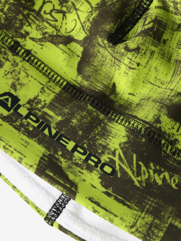 ALPINE PRO Funkčná čiapka s bambulou ALPINE PRO ABERE sulphur spring