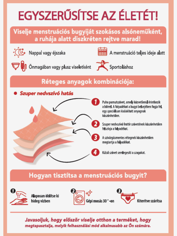 Bellinda Čierne denné a nočné menštruačné nohavičky Bellinda MENSTRUAL BOXER STRONG