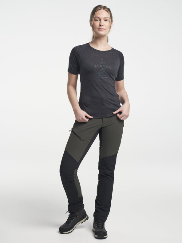 Tenson Dámske tričko TENSON Himalaya Wool Tee W black
