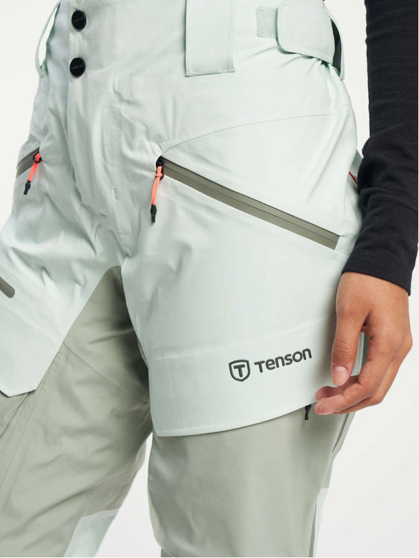 Tenson Dámske nohavice TENSON Touring Shell W svetlozelená