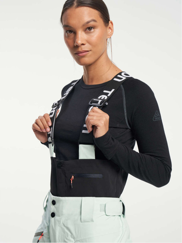 Tenson Dámske nohavice TENSON Touring Shell W svetlozelená