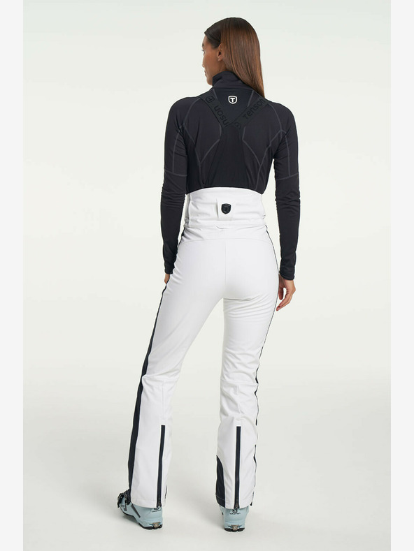 Tenson Dámske nohavice TENSON Grace Softshell Bib Pants W white