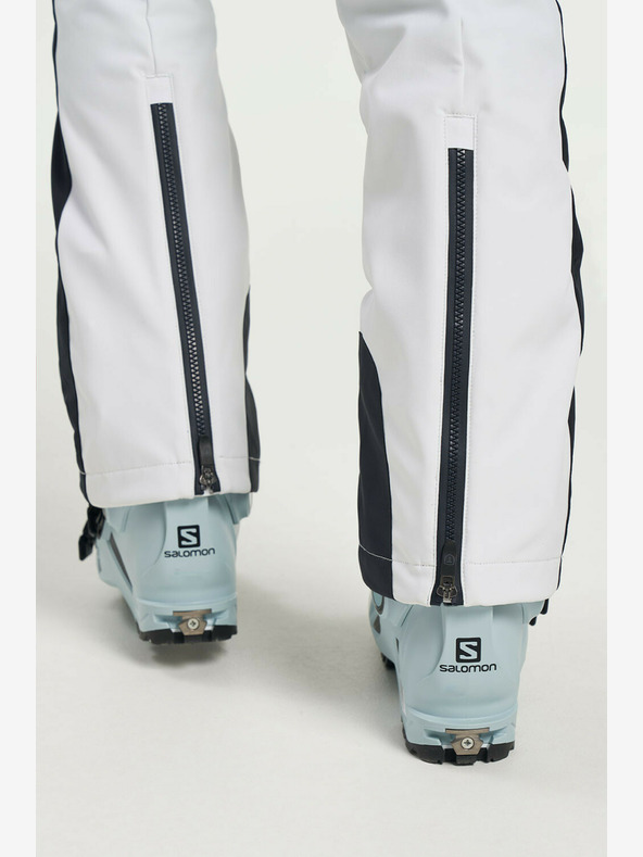 Tenson Dámske nohavice TENSON Grace Softshell Bib Pants W white