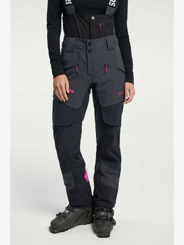 Tenson Dámske nohavice TENSON Touring Shell W tmavo šedá