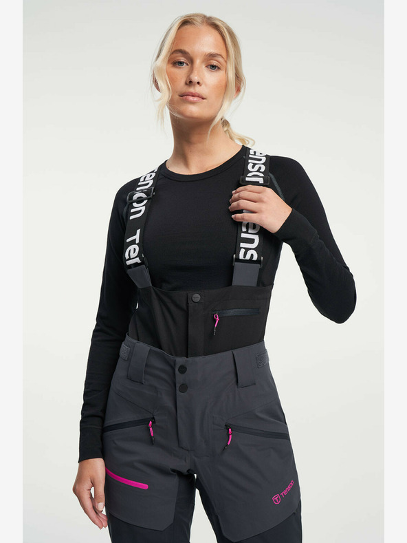 Tenson Dámske nohavice TENSON Touring Shell W tmavo šedá