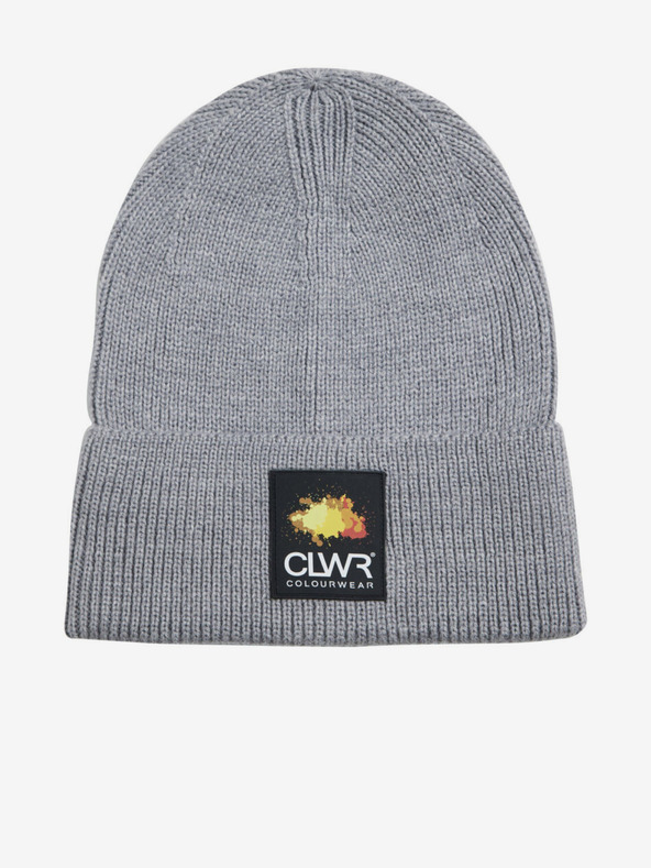 Tenson unisex COLOURWEAR Badge Beanie veľká sivá