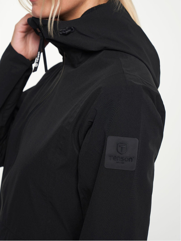 Tenson Dámska bunda TENSON Maxi Parka W čierna