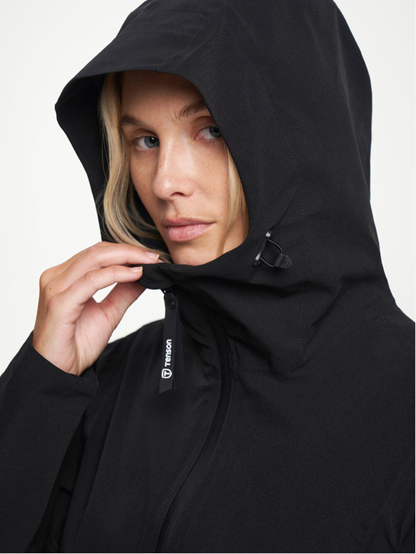 Tenson Dámska bunda TENSON Maxi Parka W čierna