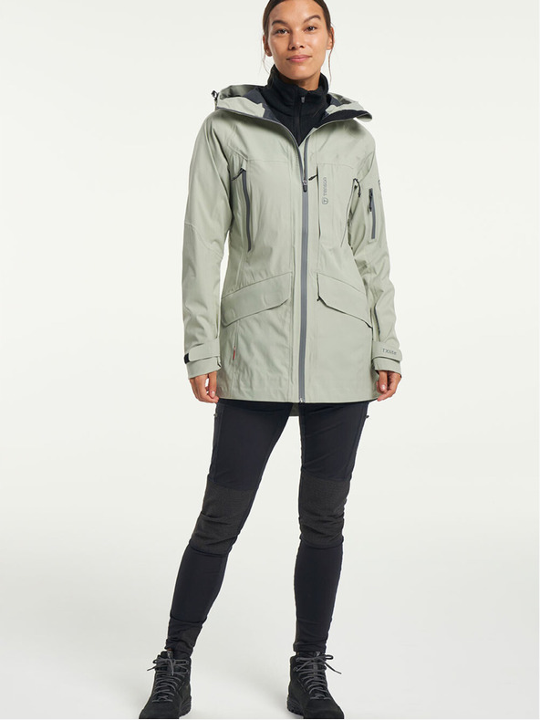 Tenson dámska outdoorová bunda TENSON TXlite Shell Jacket W svetlozelená