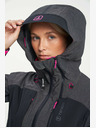 Tenson Dámska škrupinová bunda TENSON Touring Shell Jacket W tmavosivá