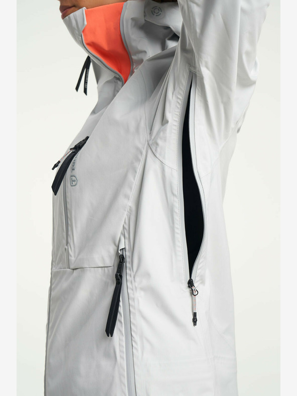 Tenson Dámska lyžiarska a skialpová membránová bunda TENSON Shibui Shell Jacket W light grey