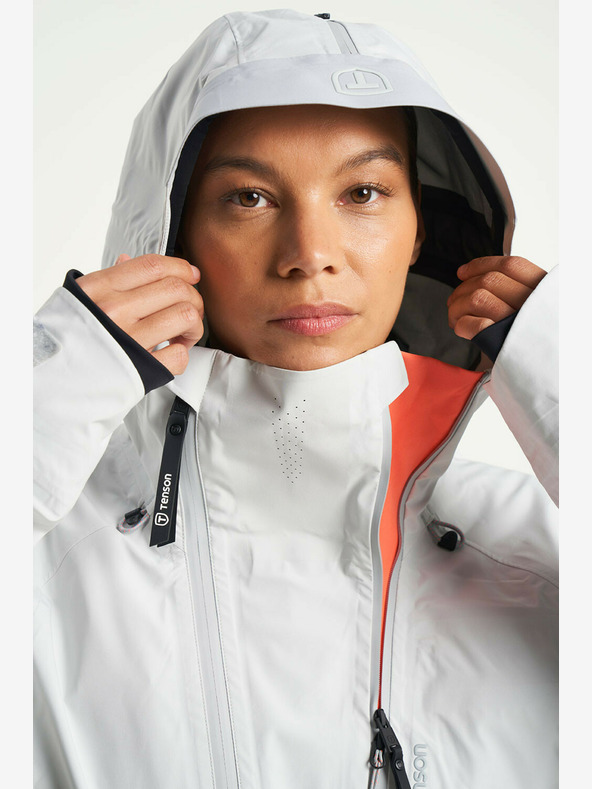 Tenson Dámska lyžiarska a skialpová membránová bunda TENSON Shibui Shell Jacket W light grey