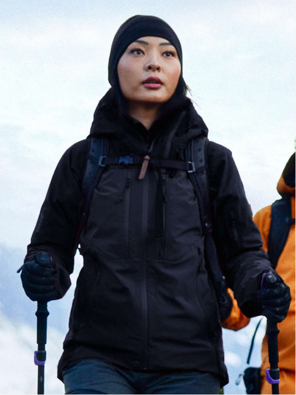 Tenson dámska outdoorová bunda TENSON Himalaya 3L Shell W čierna