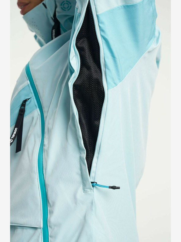 Tenson Dámska lyžiarska bunda TENSON Aerismo JackoRak W light turquoise