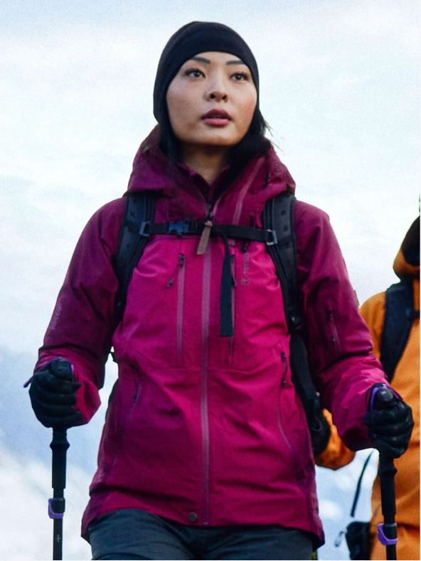 Tenson dámska outdoorová bunda TENSON Himalaya 3L Shell W fialová