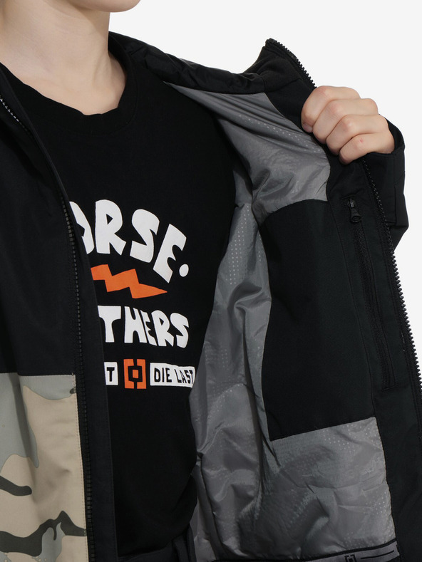 Horsefeathers Detská bunda Damien Horsefeathers - čierna