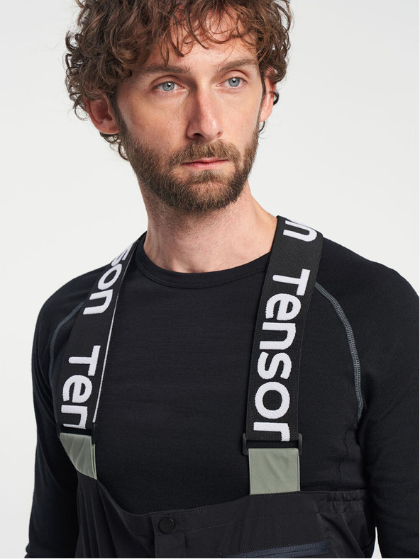 Tenson Pánske nohavice TENSON Touring Shell Pant M tmavozelená