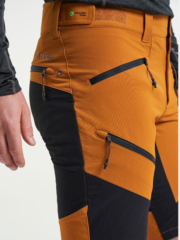 Tenson Pánske strečové nohavice TENSON Himalaya Stretch Shorts M tmavo oranžová