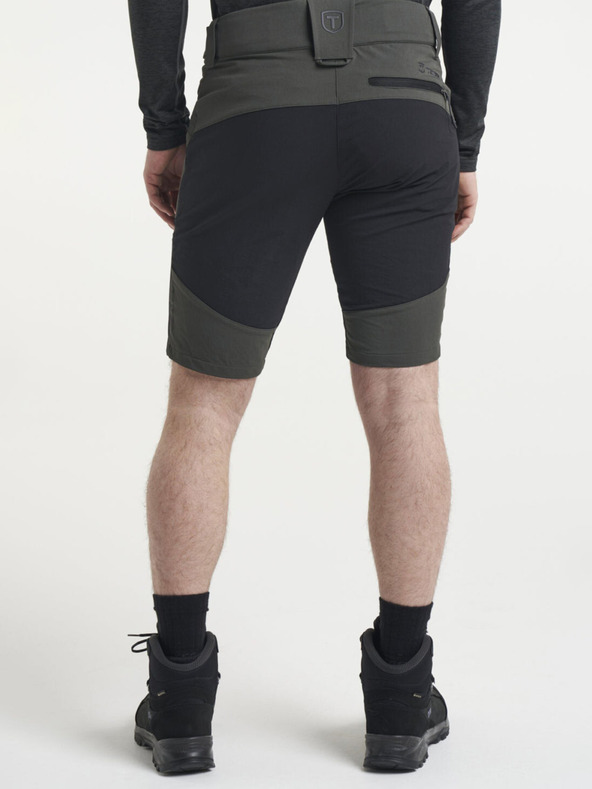 Tenson pánske outdoorové šortky TENSON Himalaya Stretch Shorts M dark khaki