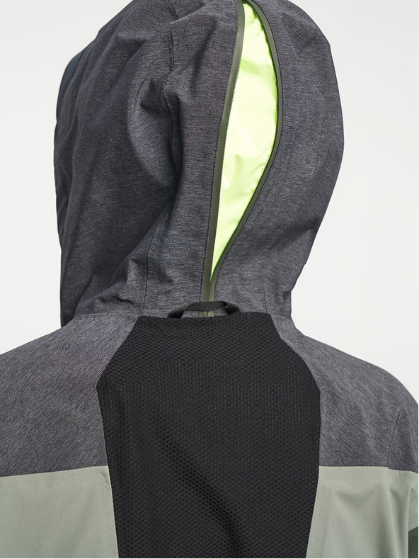 Tenson pánska skialpová membránová bunda TENSON Touring Shell Jacket M tmavozelená