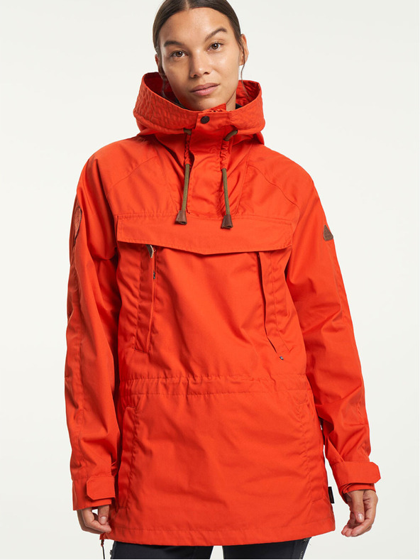 Tenson unisexová lifestylová anoraková bunda TENSON Mountain Anorak 55 oranžová