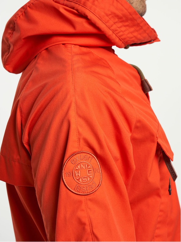 Tenson unisexová lifestylová anoraková bunda TENSON Mountain Anorak 55 oranžová