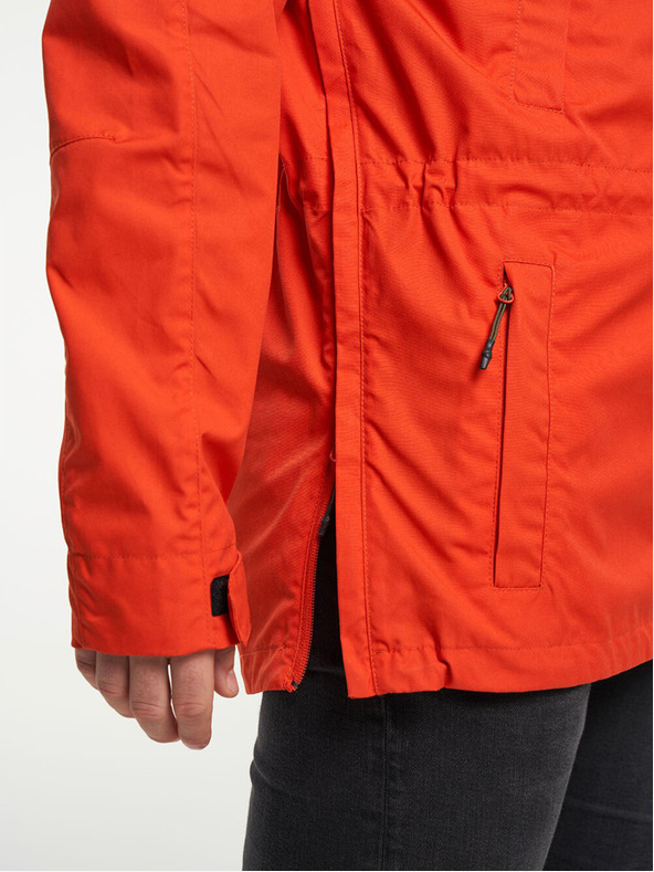 Tenson unisexová lifestylová anoraková bunda TENSON Mountain Anorak 55 oranžová