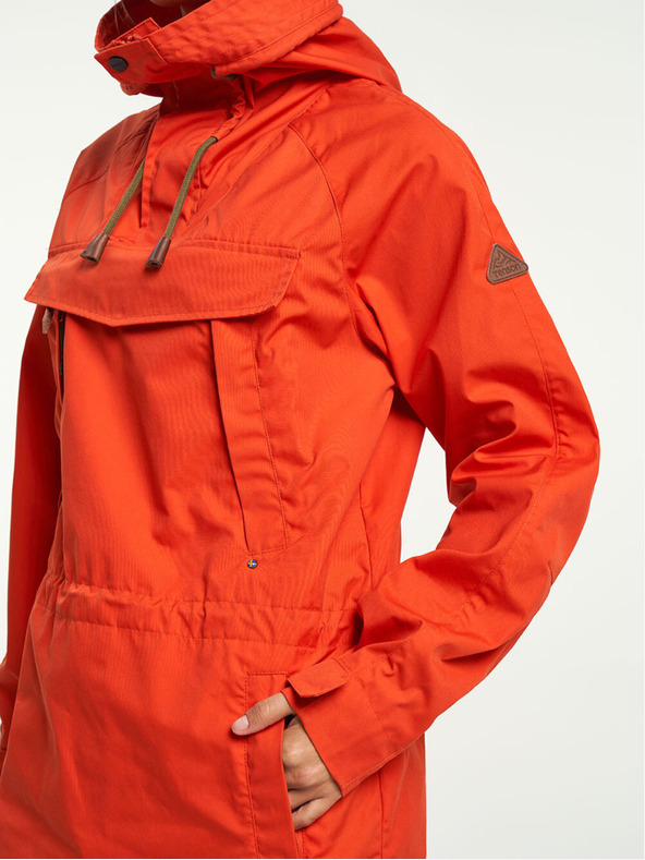Tenson unisexová lifestylová anoraková bunda TENSON Mountain Anorak 55 oranžová