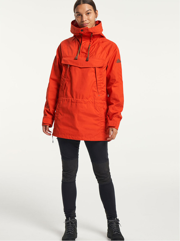 Tenson unisexová lifestylová anoraková bunda TENSON Mountain Anorak 55 oranžová