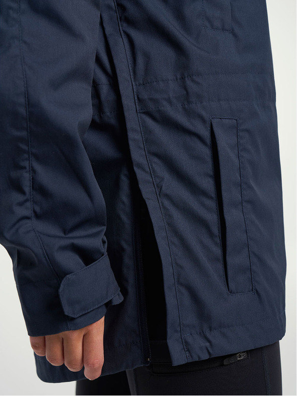 Tenson unisex lifestylová anoraková bunda TENSON Mountain Anorak 55 tmavo modrá