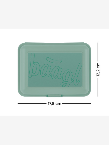 BAAGL Baagl Zelený box na desiatu
