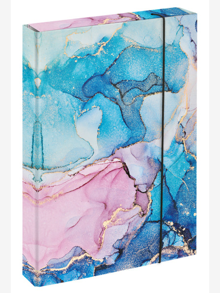 BAAGL BAAGL Obaly na školské zošity A4 Jumbo Marble Pink BAAGL