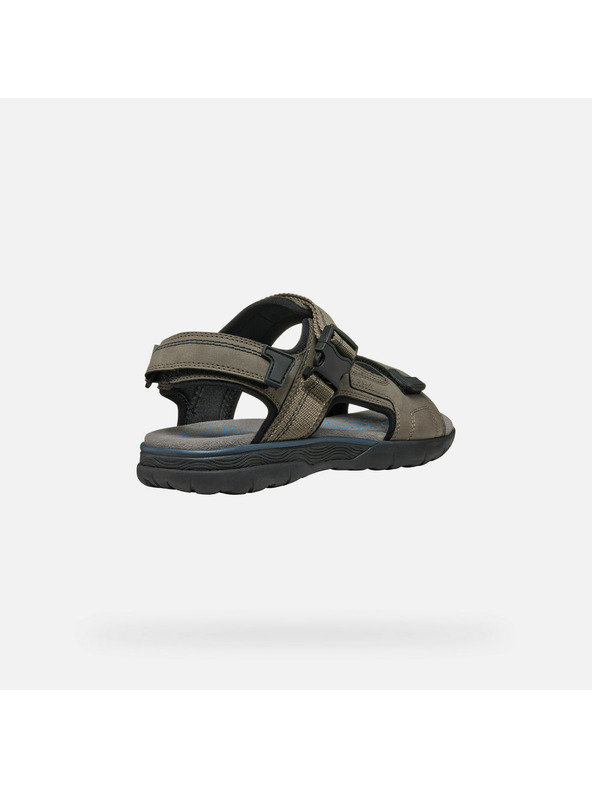 Geox Svetlo sivé pánske sandále Geox Spherica EC5