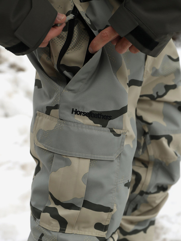 Horsefeathers Nohavice Rowen Horsefeathers - tmavosivé