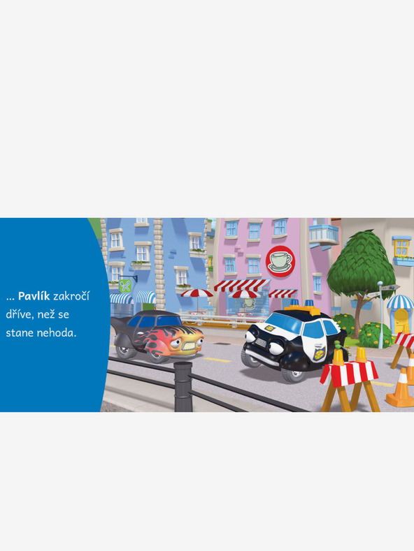 ELLA & MAX ODVÁŽNE MALÉ AUTÍČKA - POLICAJNÉ AUTÍČKO PAVLÍK