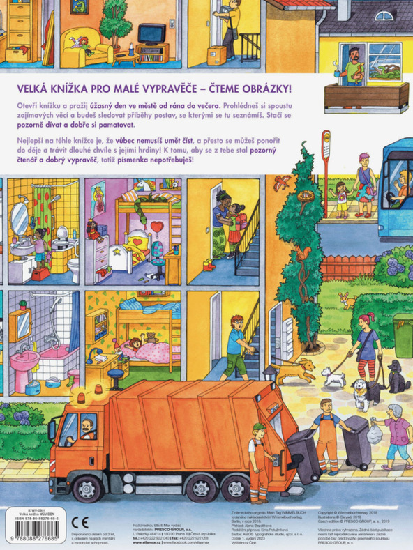 ELLA & MAX Veľká kniha MÔJ DEŇ pre malých rozprávačov