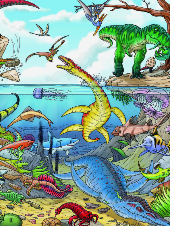 ELLA & MAX Veľká kniha DINOSAUROVIA pre malých rozprávačov